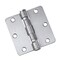 Richelieu 2Pack 3 12inch 89 mm Full Mortise Ball Bearing Butt Hinge, Brushed Chrome 42821BCB - alternate 1