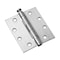 Richelieu 4 12inch 114 mm Full Mortise Ball Bearing Butt Hinge, Brushed Chrome 44823BCB - alternate 1