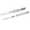 Richelieu 18-inch 450 mm Full Extension Ball Bearing Slides, Soft-Close, Frameless Cabinet, 100 lb, Pair 45XPSC2G450 - alternate 1