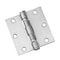 Richelieu 2Pack 3 12inch 89 mm Full Mortise Ball Bearing Butt Hinge, Brushed Nickel 4821NBB - alternate 1