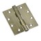 Richelieu 4inch 102 mm Full Mortise Ball Bearing Butt Hinge, Antique Brass 4823ABB - alternate 1