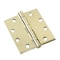 Richelieu 4inch 102 mm Full Mortise Ball Bearing Butt Hinge, Polished Brass 4823BBB - alternate 1