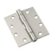 Richelieu Full Mortise Ball Bearing Butt Hinge, 4 1/2 in H, 4 in W, 5/32 in caliber 4823NBB - alternate 1