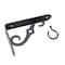Onward 5 in Outdoor Ornamental Planter Hanger and Shelf Support Bracket with Swivel Hook, Black 493FB05R - alternate 1