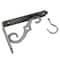 Onward 5 in Outdoor Ornamental Planter Hanger and Shelf Support Bracket with Swivel Hook, Pewter 493PEW05R - alternate 1