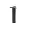 Richelieu 8-inch (203 mm) Round Furniture Leg with Levelling Glide, Matte Black 50203212900 - alternate 1