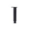 Richelieu 10-inch (254 mm) Round Furniture Leg with Levelling Glide, Matte Black 50254012900 - alternate 1