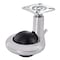 Richelieu Green Series Design Caster, Swivel with Brake, with Plate, Black and Chrome 5076114090 - alternate 1