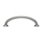Richelieu 3 3/4 in (96 mm) Center-to-Center Antique Nickel Traditional Drawer Pull 5127896143 - alternate 4