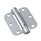 Richelieu 3 12inch 89 mm Full Mortise Adjustable Spring Hinge, Brushed Chrome 51821BCR - alternate 1