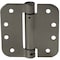 Richelieu 4inch 102 mm Full Mortise Adjustable Spring Hinge, Brushed Nickel 51822NBB1 - alternate 1