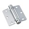 Richelieu 3 12inch 89 mm Full Mortise Adjustable Spring Hinge, Brushed Chrome 52821BCB1 - alternate 1