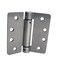 Richelieu 4inch 102 mm Full Mortise Adjustable Spring Hinge, Flat Black 52822FBB1 - alternate 2