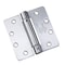 Richelieu 4 12inch 114 mm Full Mortise Adjustable Spring Hinge, Brushed Chrome 52823BCB1 - alternate 1