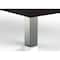 Richelieu Adjustable Furniture Leg, 3 15/16 in (100 mm), Stainless Steel, PK 4 555100170 - alternate 1