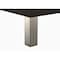 Richelieu Adjustable Furniture Leg, 11 3/4 in (300 mm), Stainless Steel, PK 4 555300170 - alternate 1