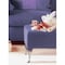 Richelieu Curved Aluminum Furniture Leg, 6 in (152 mm), Brushed Aluminum 5600140 - alternate 2