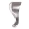 Richelieu Curved Aluminum Furniture Leg, 6 in (152 mm), Brushed Aluminum 5600140 - alternate 1
