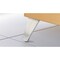 Richelieu Aluminum Furniture Leg, 4 in (102 mm), Satin Aluminum 5600280 - alternate 2