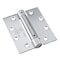 Richelieu 4 12inch 114 mm Full Mortise Adjustable Spring Hinge, Brushed Chrome 5823BCB1 - alternate 1