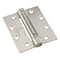 Richelieu 4 12inch 114 mm Full Mortise Adjustable Spring Hinge, Brushed Nickel 5823NBB1 - alternate 1