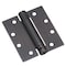 Richelieu 4 12inch 114 mm Full Mortise Adjustable Spring Hinge, OilRubbed Bronze 5823ORBB1 - alternate 1