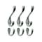Onward 1 1316inch 46 mm and 3 38inch 86mm Utility Metal Hook and Coat Hook Set, Chrome Finish 6pc 60643CR - alternate 1