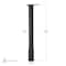 Richelieu Adjustable Table Leg, 25 5/8 in (650 mm), Black 61471090 - alternate 3