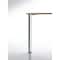 Richelieu Adjustable Table Leg, 34 1/4 in (870 mm), Brushed Chrome, PK 4 615870175 - alternate 6