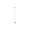 Richelieu Adjustable Table Leg, 34 1/4 in (870 mm), White 61587030 - alternate 1