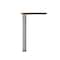 Richelieu Adjustable Table Leg, 34 1/4 in (870 mm), Chrome 620870140 - alternate 1