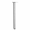 Richelieu Teardrop Design Table Leg, 27 1/2 in (698 mm), Aluminum, Adjustable, PK 4 63271010 - alternate 1