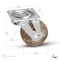 Richelieu Contemporary Furniture Caster, Swivel Without Brake, with Plate, Clear 6412501011 - alternate 2