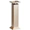 Richelieu Vintage Square Legs, 9 27/32 in (250 mm), Stainless Steel, Adjustable 64134250170 - alternate 1