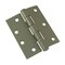 Richelieu (3-Pack) 4 1/2-inch (114 mm) Left Side Half Surface Hinges, Primer coated 64823PMHBL - alternate 1