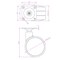 Richelieu Contemporary Twin Wheel Casters, Swivel Without Brake, with Plate, White, Gray 66024011203 - alternate 3