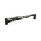 Richelieu 6 5/16 in (160 mm) Center-to-Center Brushed Industrial Black Contemporary Cabinet Pull 681116094 - alternate 1