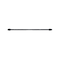 Richelieu 12 5/8 in (320 mm) Center-to-Center Brushed Industrial Black Contemporary Cabinet Pull 681132094 - alternate 2