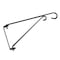 Onward 9-5/8 in Outdoor Swivel Planter Hanger for Flower Pots, Chimes, and Feeders, Black 685FBR - alternate 1