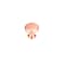 Richelieu 1 9/16 in (40 mm) Rose Gold Transitional Cabinet Knob 688440192 - alternate 1