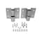 Richelieu Surface Mount Hinge Set for Bathroom Partition Door, Left 71230170 - alternate 1