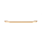 Richelieu 7 9/16 in (192 mm) Center-to-Center Brushed Gold Contemporary Cabinet Pull 7381192165 - alternate 3