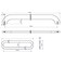 Richelieu 12 5/8 in (320 mm) Center-to-Center Brushed Nickel Contemporary Cabinet Pull 7381320195 - alternate 3