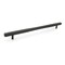 Richelieu 12 5/8 in (320 mm) Center-to-Center Matte Black Contemporary Cabinet Pull 7735320900 - alternate 1