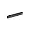 Richelieu 5 1/16 in to 6 5/16 in (128 mm to 160 mm) Center-to-Center Matte Black Contemporary Cabinet Pull 7886128900 - alternate 1