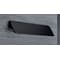 Richelieu 10 1/8 in (256 mm) Center-to-Center Matte Black Contemporary Cabinet Pull 7888256900 - alternate 3