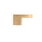 Richelieu 5/8 in (16 mm) Center-to-Center Brushed Gold Contemporary Cabinet Pull 79761654165 - alternate 3