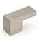 Richelieu 5/8 in (16 mm) Center-to-Center Brushed Nickel Contemporary Cabinet Pull 79761654195 - alternate 1
