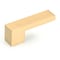 Richelieu 5/8 in (16 mm) Center-to-Center Brushed Gold Contemporary Cabinet Pull 79761699165 - alternate 1