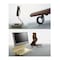 Richelieu Rotola Series Design Caster, Swivel with Brake, with Plate, Black, Aluminum 8088128010 - alternate 3